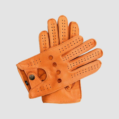 Men’s Retro Goatskin Driving Gloves