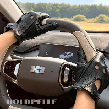 Men’s Retro Goatskin Driving Gloves