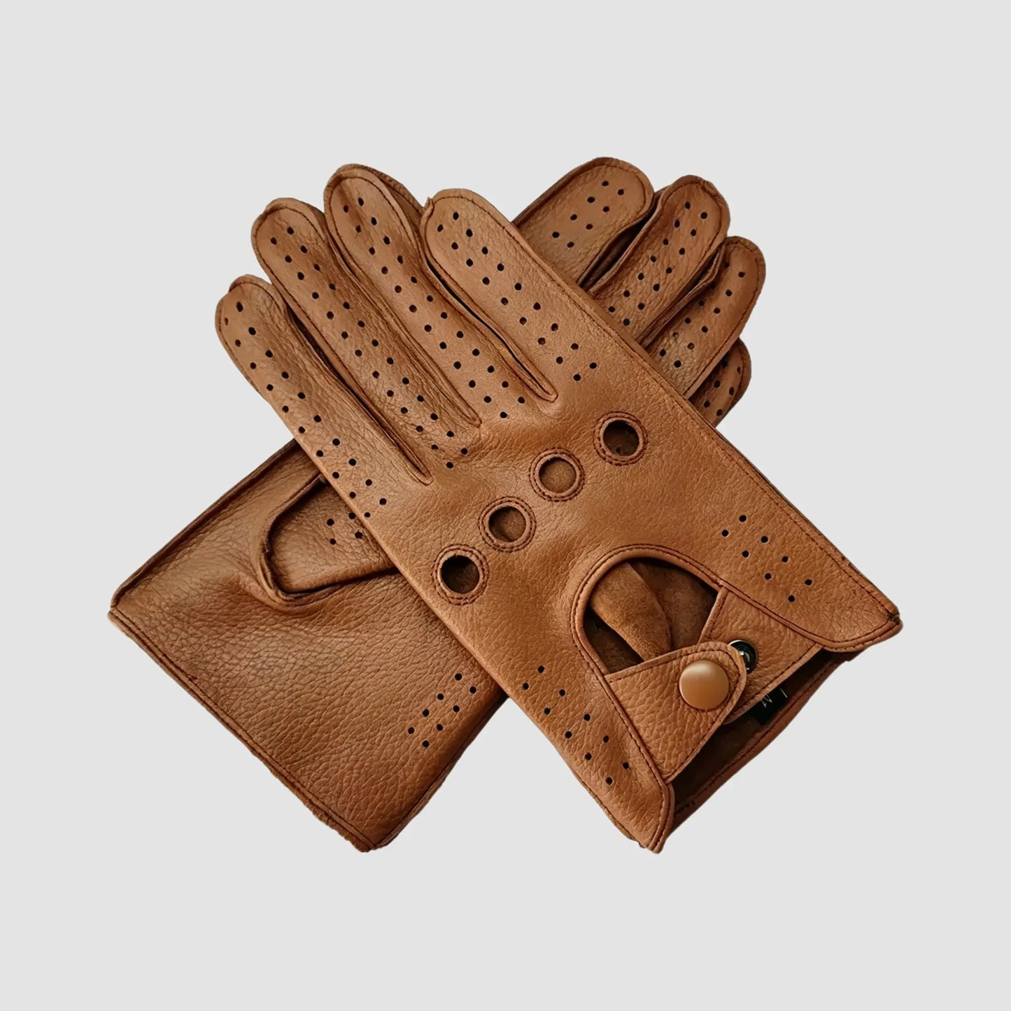 Men’s Retro Goatskin Driving Gloves